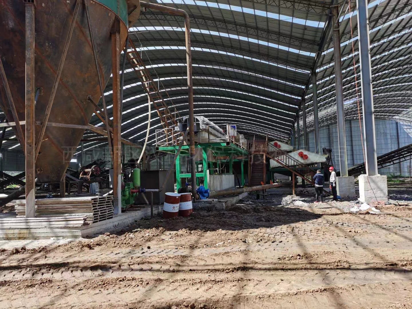 彬縣洗煤污水客戶案例2